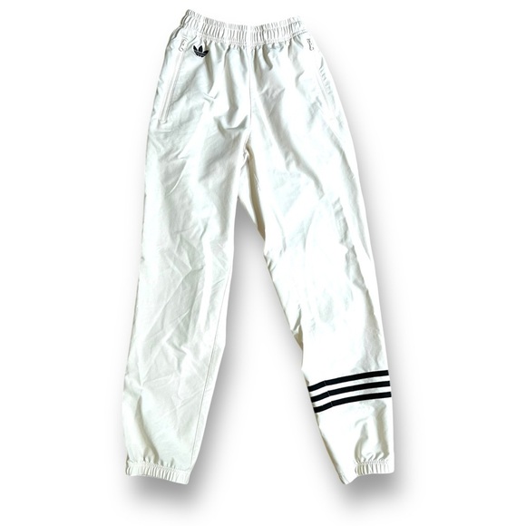 Adidas Originals Men's Track Pants Cream Size X Small athleisure 90s - Picture 1 of 7